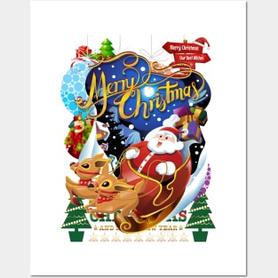 Santa Claus Is Coming to Town Posters and Art